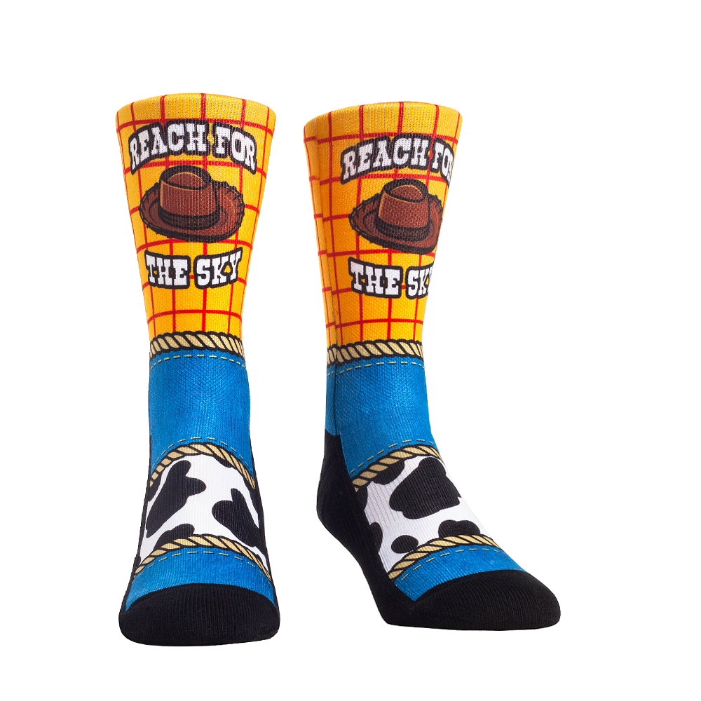 Rock Em Elite Theme Park Sheriff Reach For The Sky Crew Socks Mk Socks 2352