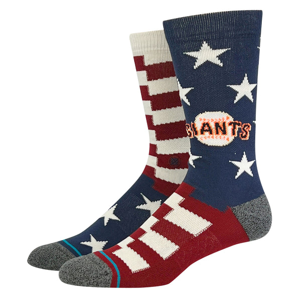 MLB Compression Socks, San Francisco Giants - Classic Stripe S/M