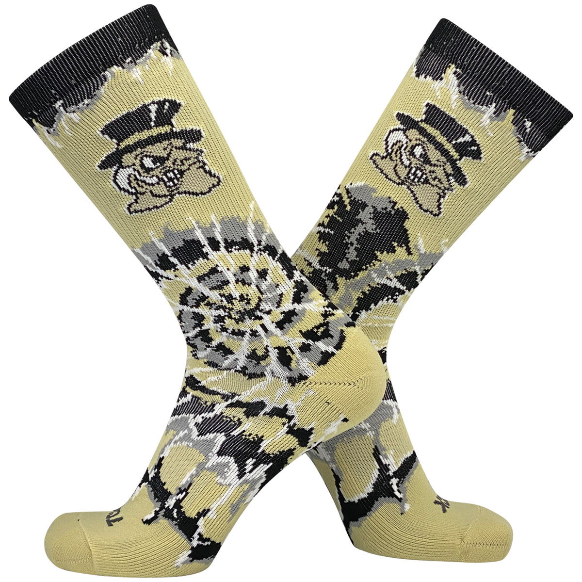 Yellow Tie Dye - Unisex Socks - Woodsock