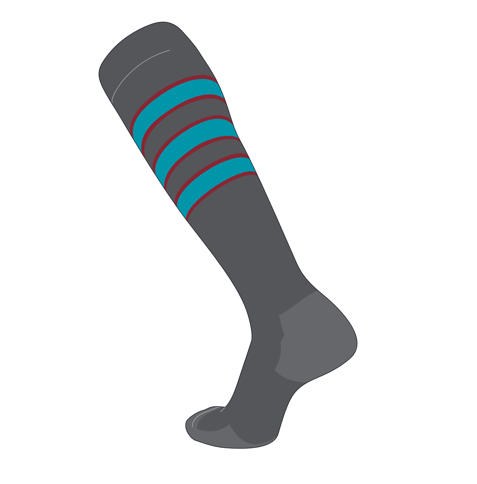 Mens Baseball Socks.