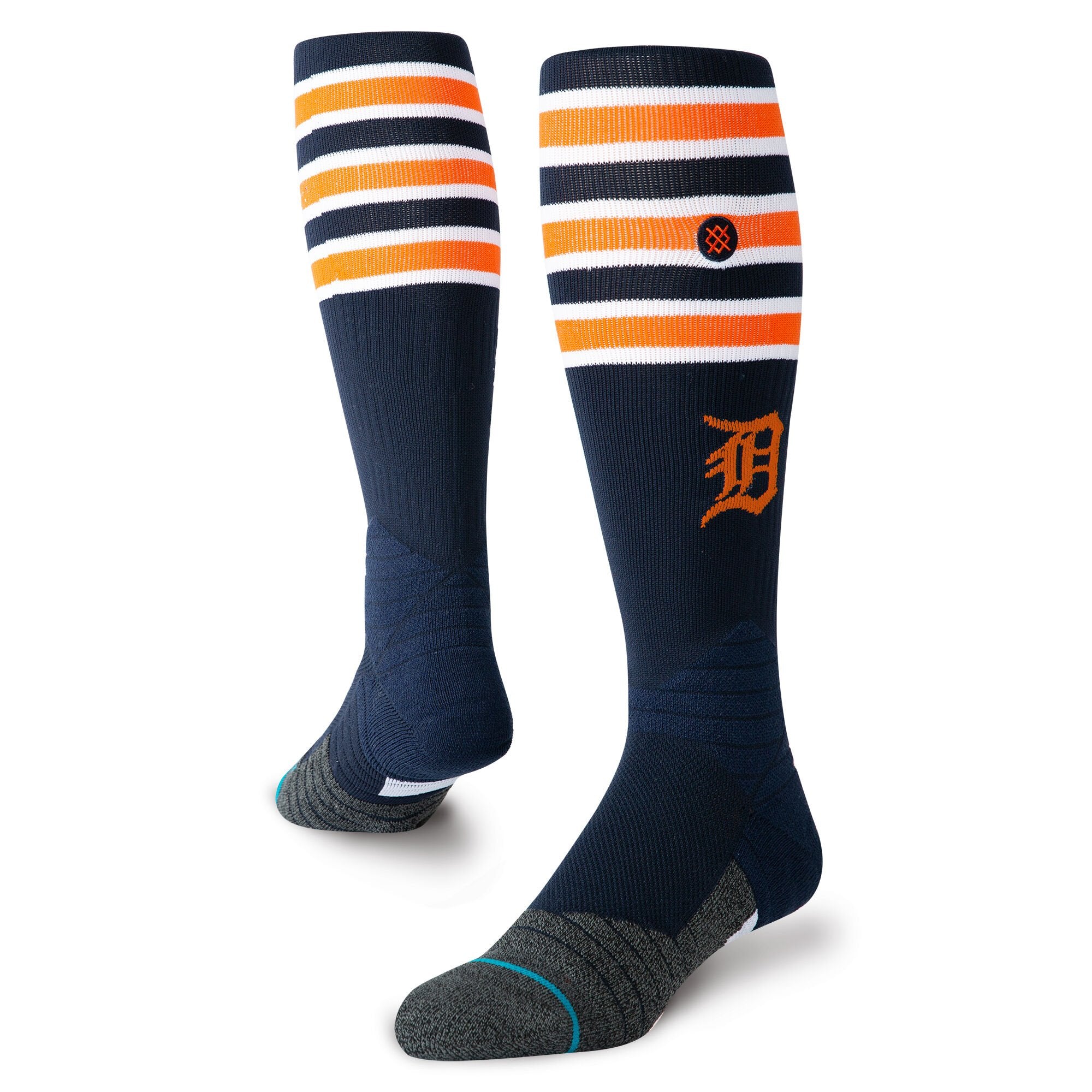 Stance MLB Detroit Tigers Stripe Orange OTC Socks – Mk Socks