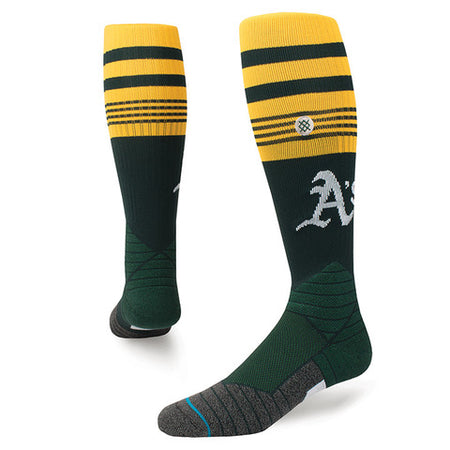 Allover Off Stamp Socks in yellow