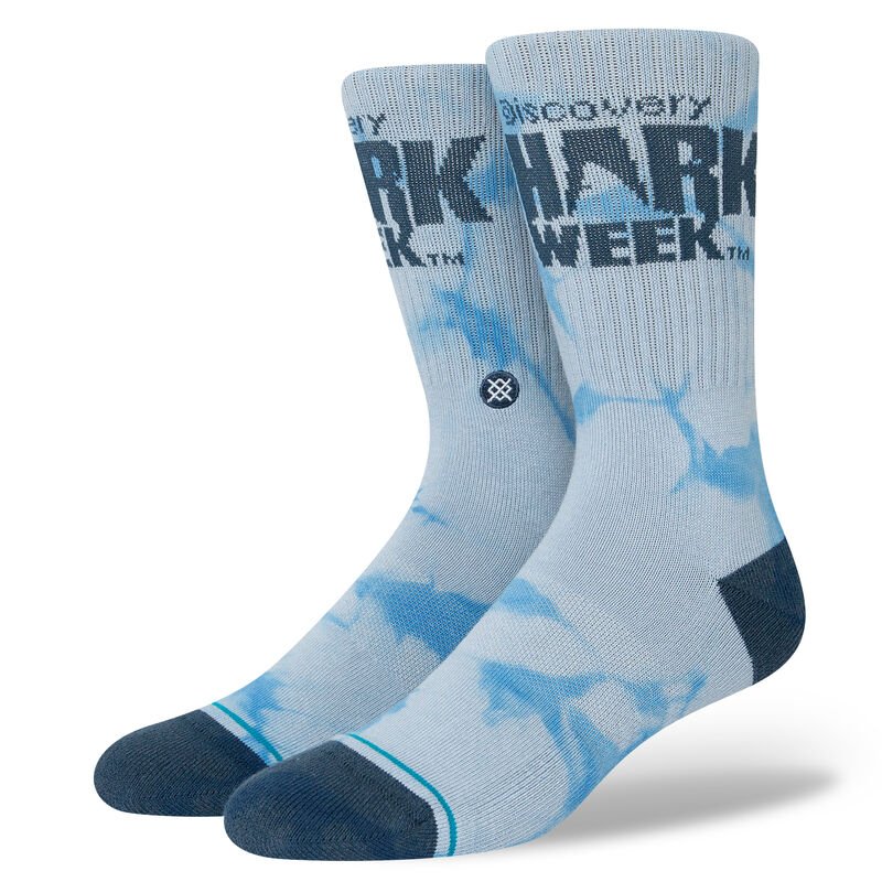 Stance X Shark Week - Blue Ocean Crew Socks