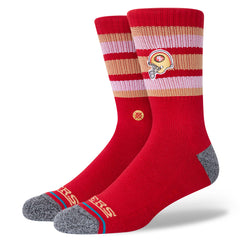 Men's Stance Black San Francisco 49ers Local Sayings Crew Socks